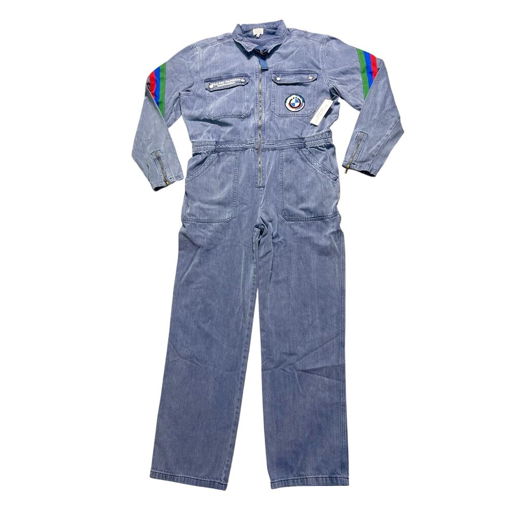 Stylish Men's Medium Jean Jumpsuit by The Car Company - NWT!